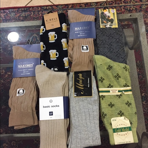 Other - Men  size 10-13 Socks  7 pair NWT